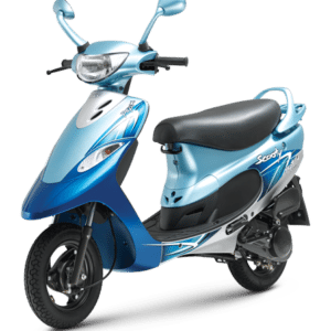TVS Scooty Pep Plus dazzling blue