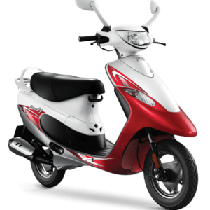 TVS Scooty Pep Plus red