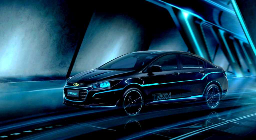 Chevrolet Cruze Show Car Inspired by Disney Film TRON: Legacy