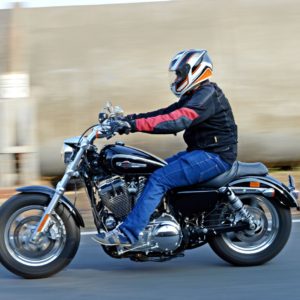 Harley Davidson  Custom Review Action Shots