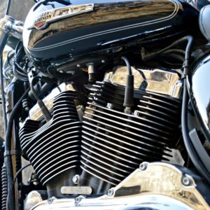 Harley Davidson  Custom Review Details Engine