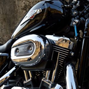 Harley Davidson  Custom Review Details Engine