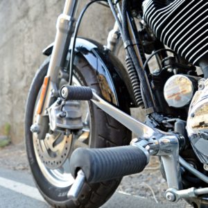 Harley Davidson  Custom Review Details Gear Lever