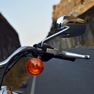Harley Davidson  Custom Review Details Turn Indicator