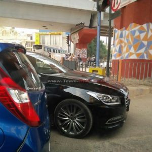Hyundai Genesis spotted in Bengaluru  e