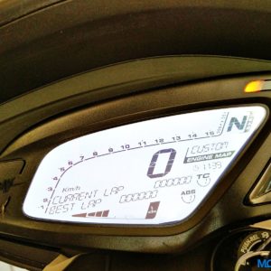 MV Agusta Brutale  Instrument panel