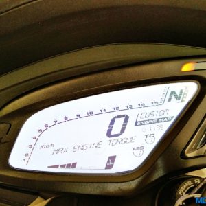 MV Agusta Brutale  Instrument panel
