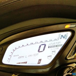 MV Agusta Brutale  Instrument panel