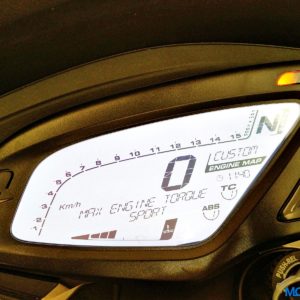 MV Agusta Brutale  Instrument panel