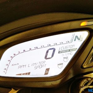 MV Agusta Brutale  Instrument panel