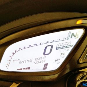 MV Agusta Brutale  Instrument panel