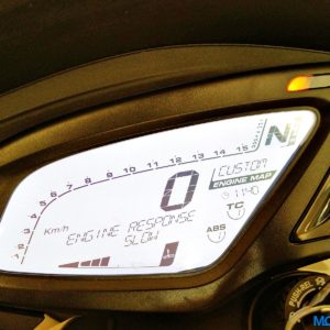 MV Agusta Brutale  Instrument panel