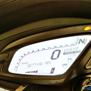 MV Agusta Brutale  Instrument panel