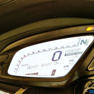 MV Agusta Brutale  Instrument panel