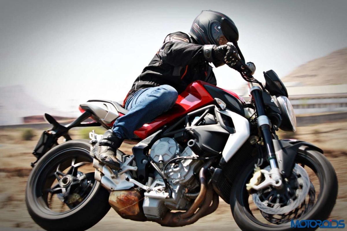 MV Agusta Brutale  action