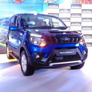 Mahindra NuvoSport launch