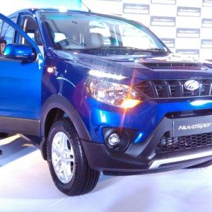 Mahindra NuvoSport launch