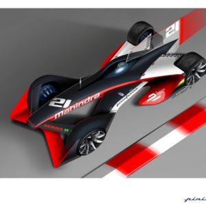 Mahindra Pinninfarina Concept formula E designs