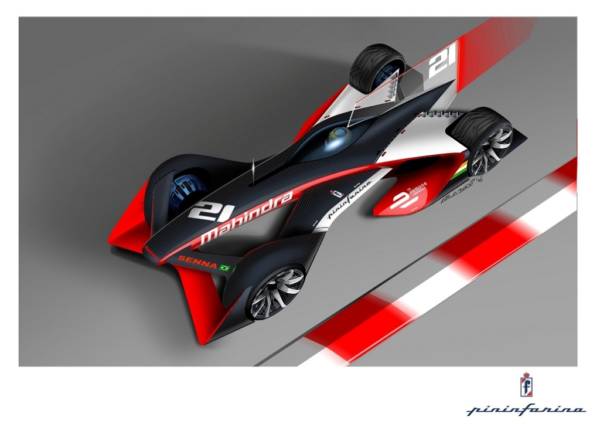 Mahindra Pinninfarina Concept formula E designs