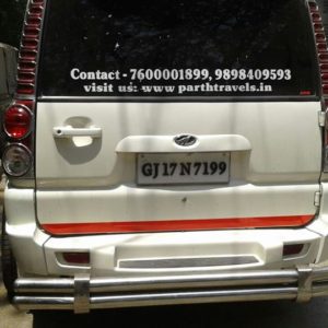 Mahindra Scorpio limousine seized