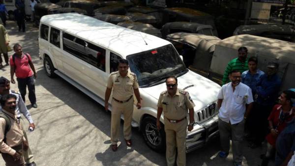 Mahindra Scorpio limousine seized