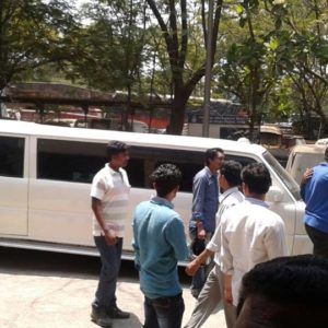 Mahindra Scorpio limousine seized