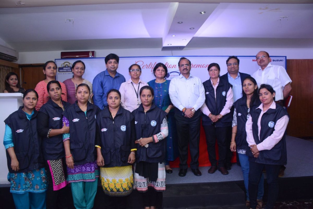 Maruti Suzuki felicitates women drivers based in Mumbai