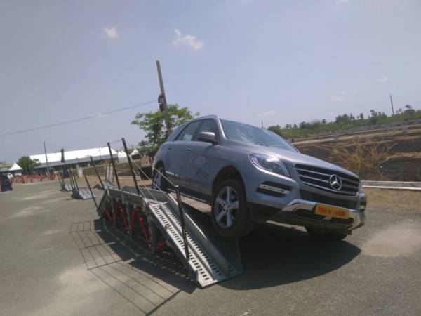 Mercedes Benz LuxeDrive goes to Vijayawada