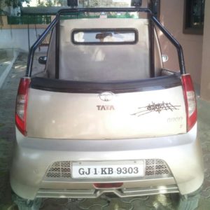Modified Tata Nano Pick up