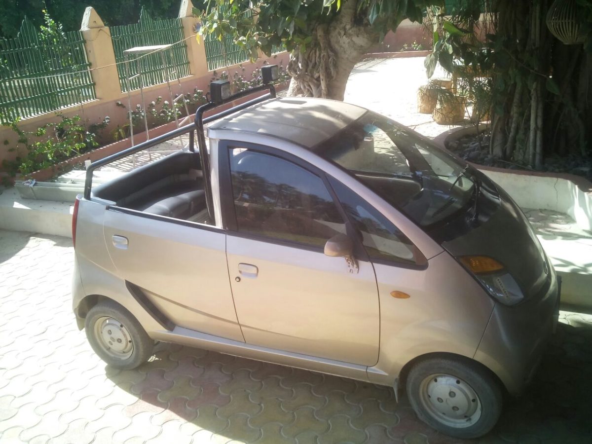 Modified Tata Nano Pick up