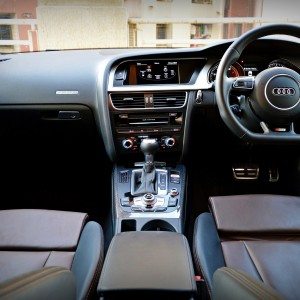 New  Audi S dashboard