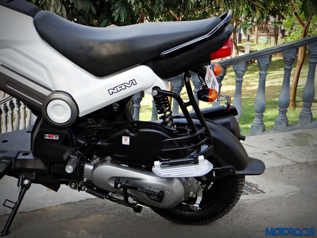 New Honda Navi Review Saree guard and footrest(63)