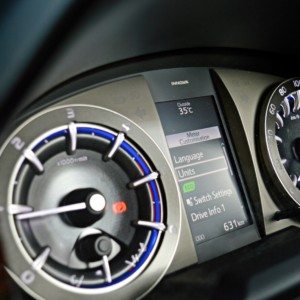 New Toyota Innova Crysta Instrument Cluster