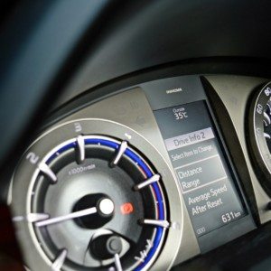 New Toyota Innova Crysta Instrument Cluster