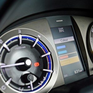 New Toyota Innova Crysta Instrument Cluster