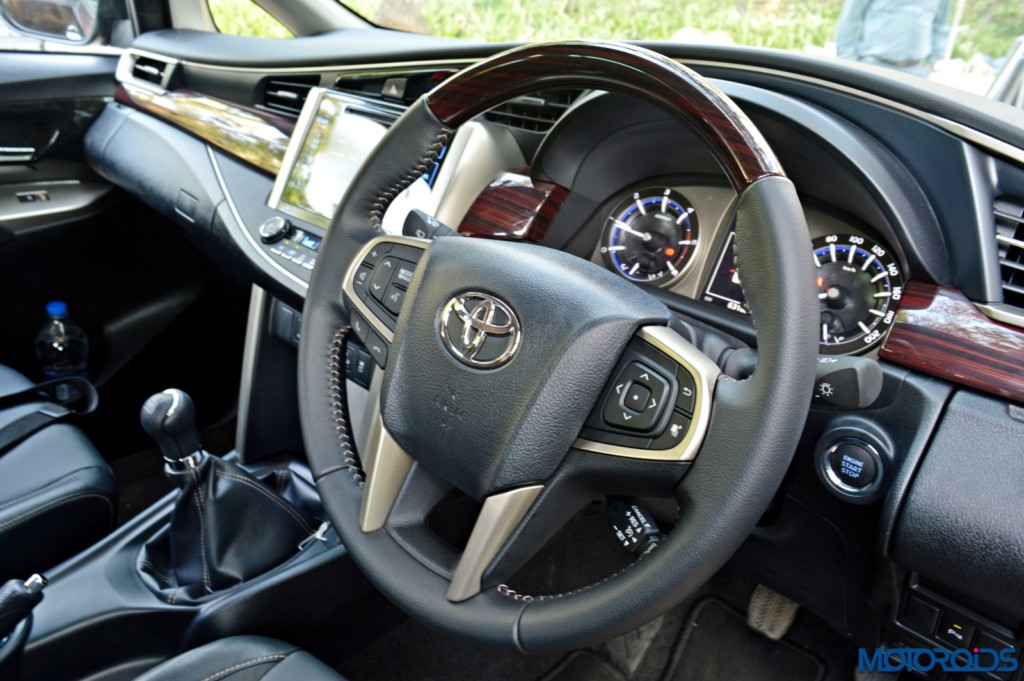 New Toyota Innova Crysta dashboard (1)