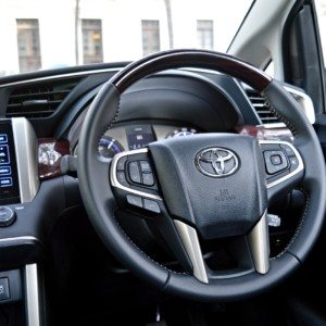 New Toyota Innova Crysta dashboard