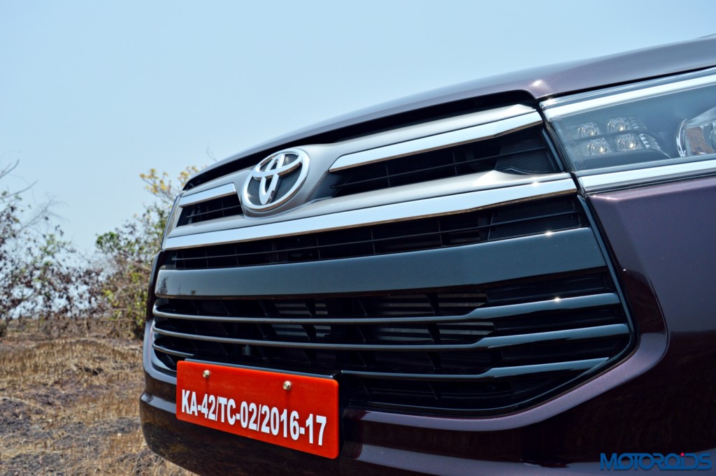 New Toyota Innova Crysta front grille (3)