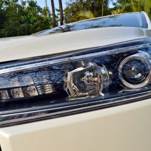 New Toyota Innova Crysta headlamp detail