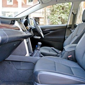 New Toyota Innova Crysta seats