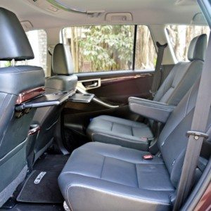 New Toyota Innova Crysta seats