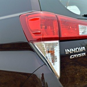 New Toyota Innova Crysta tail lamp