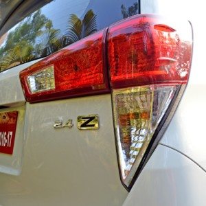 New Toyota Innova Crysta tail lamp