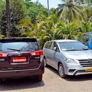 New Toyota Innova Crysta vs Innova