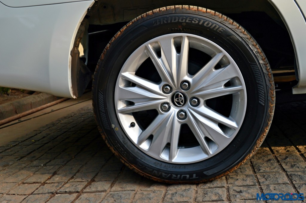 New Toyota Innova Crysta wheel