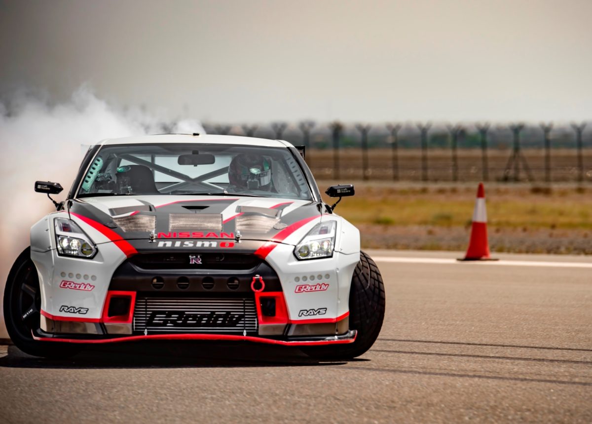 Nissan GT R Guinness World Record Fastest Drift