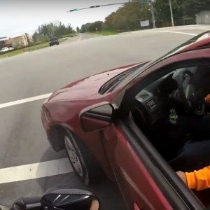 Road Rage Driver vs Rider