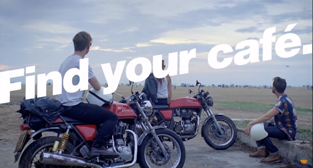 Royal Enfield Continental GT ad