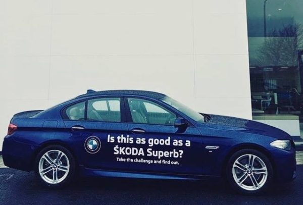 Skoda Superb BMW  Series FI