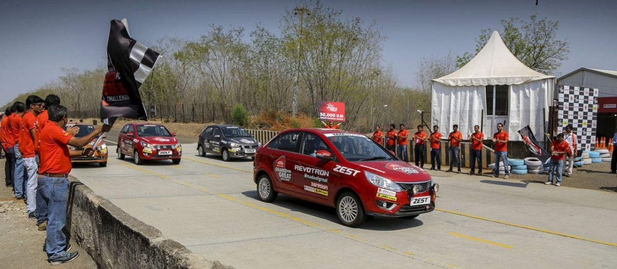 Tata Zest completing km milestone